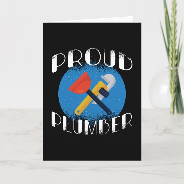 PROUD PLUMBER CARD (Front)
