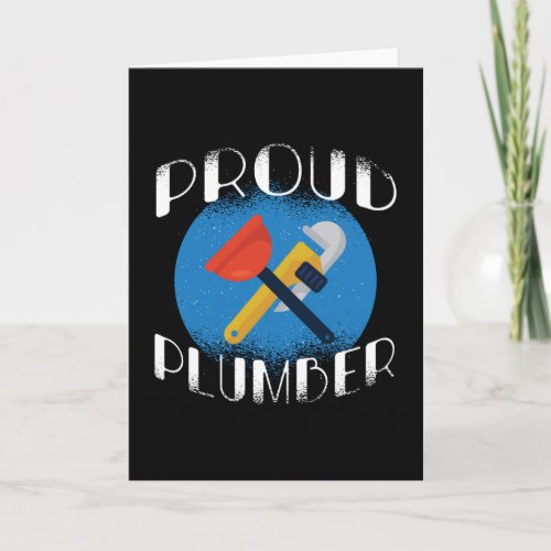 PROUD PLUMBER CARD