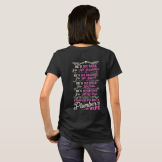 Proud Plumber Wife T-Shirt
