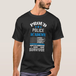Proud Police Academy Survivor Graduation 2022 Gra T-Shirt