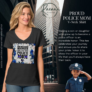 Proud Police Mom T-Shirt