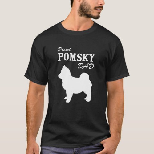 Proud Pomsky Dad Shirt