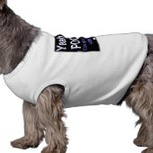 Proud Poodle - (Blue) - Dog Shirt (Side)