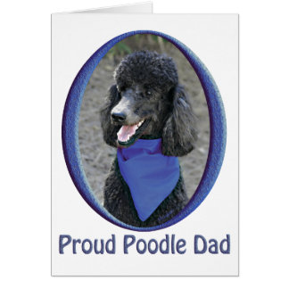 Proud Poodle Dad Cards