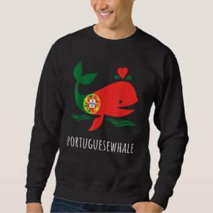 Proud Portuguese Portugal Flag Sweatshirt