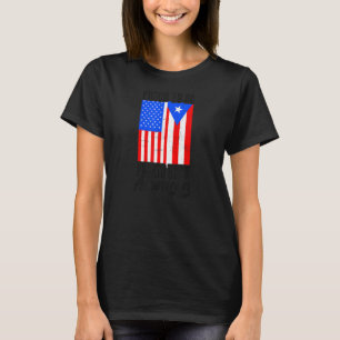 Proud Puerto Rican American Traditional Puerto Ric T-Shirt