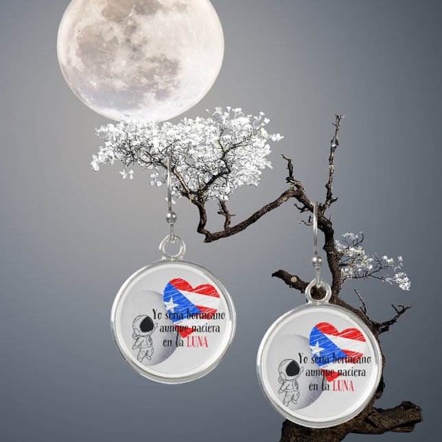 Proud Puerto Rican Earrings (Creator Uploaded)