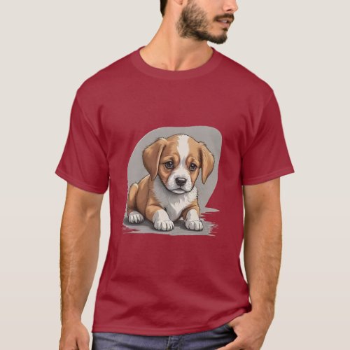 Proud Puppy Dad T_Shirt