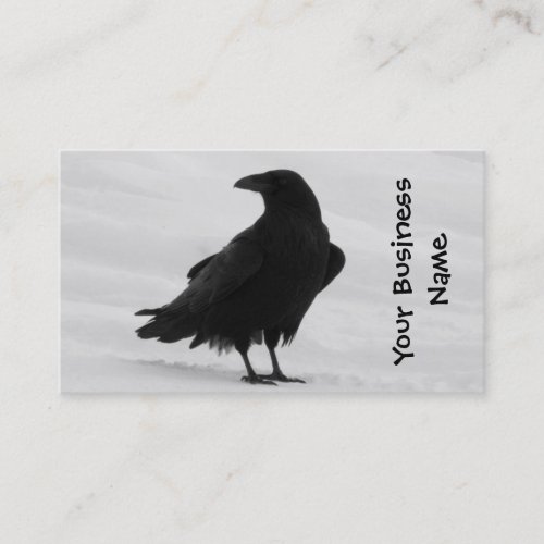 Proud Raven Business Card
