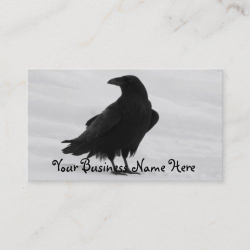 Proud Raven Business Card