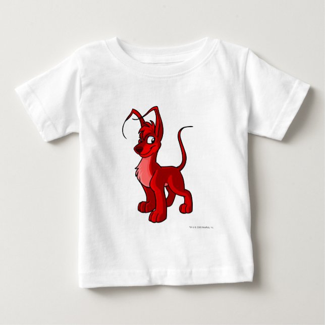 Proud red Gelert Baby T-Shirt (Front)