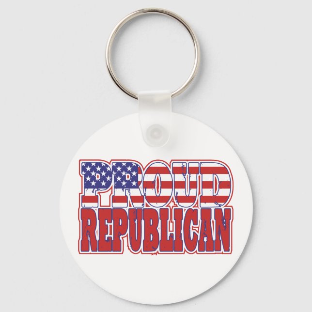 Proud Rep Keychain (Front)