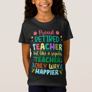 Proud Retired Teacher Definition T-Shirt