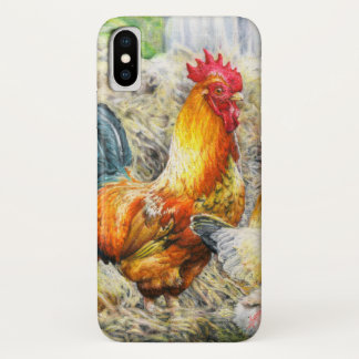 Proud Rooster iPhone X Case