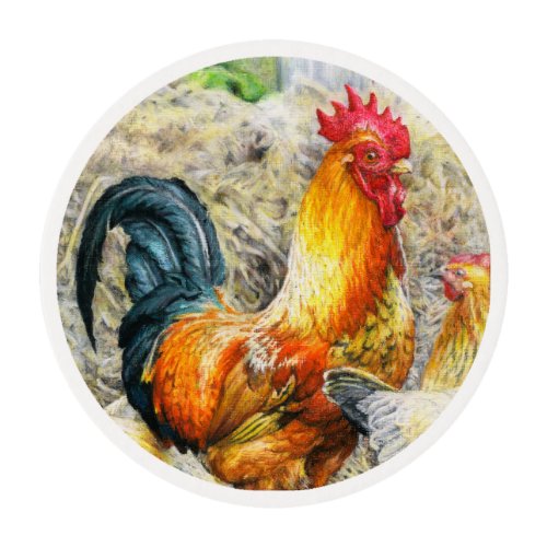 Proud Rooster Edible Frosting Rounds