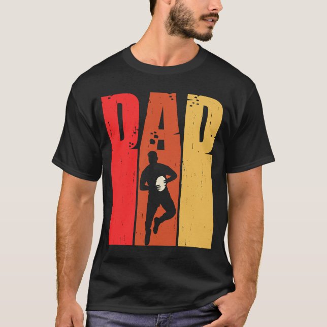 PROUD RUGBY DAD T-SHIRT DESIGN (Front)