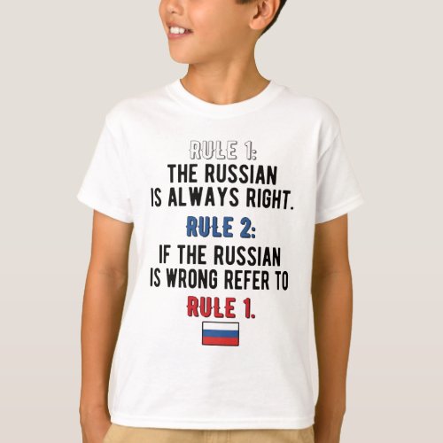 Proud Russian Roots Russia Flag Russian Heritage T_Shirt