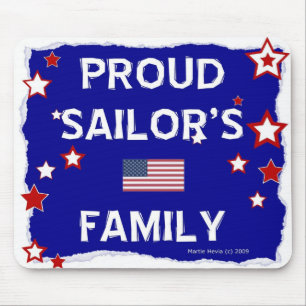 Proud Sailor's Family - In Honor - Mousepad