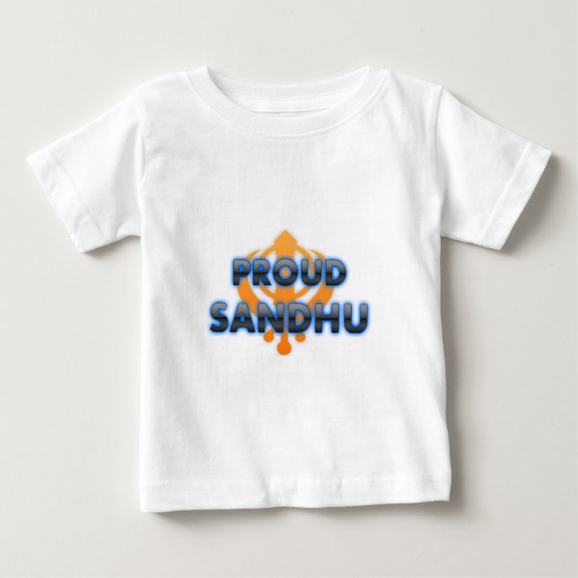 Proud Sandhu, Sandhu pride Baby T-Shirt (Front)