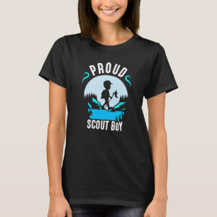 Proud Scout Boy Hiking Outdoor Scouting Scouts T-Shirt