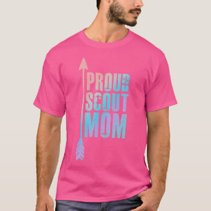 Proud Scout Mom Parent Mother of Boy Girl Club T-Shirt