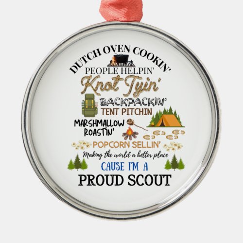 Proud Scout Ornament