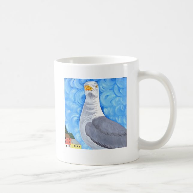 Proud Seagull Coffee Mug (Right)