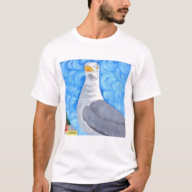 Proud Seagull T-Shirt (Front)