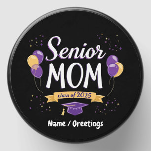 Proud Senior Mom Class of 2025 Customizable  Mini Candle Favors