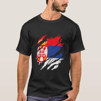 Proud Serbian Flag Fans Serbia T-Shirt