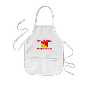 Proud Sicilian Kids' Apron