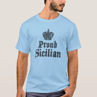Proud Sicilian Sicily Mens T-Shirt