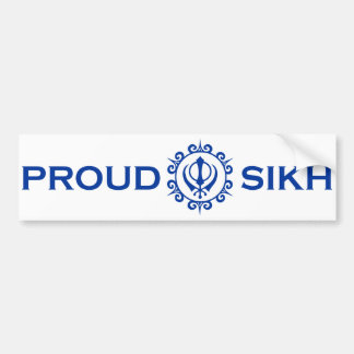PROUD SIKH Bumper Sticker