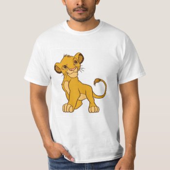 Proud Simba Disney T-shirt by lionking at Zazzle