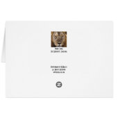 Proud Simba - Serengeti Cards (Back Horizontal)