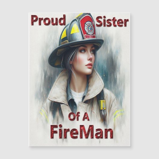 Proud Sister Of A FireFighter Hesitancy (Front)