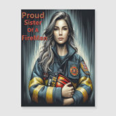 Proud Sister Of A FireFighter Robotics (Front)