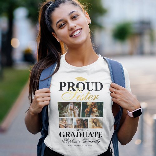 Proud Sister of the Graduate T_Shirt