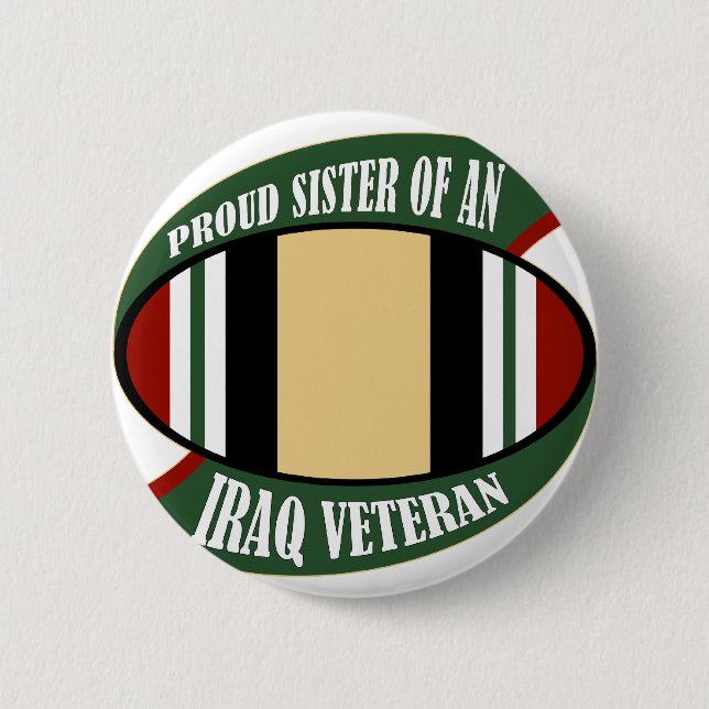 Proud Sister Pinback Button (Front)