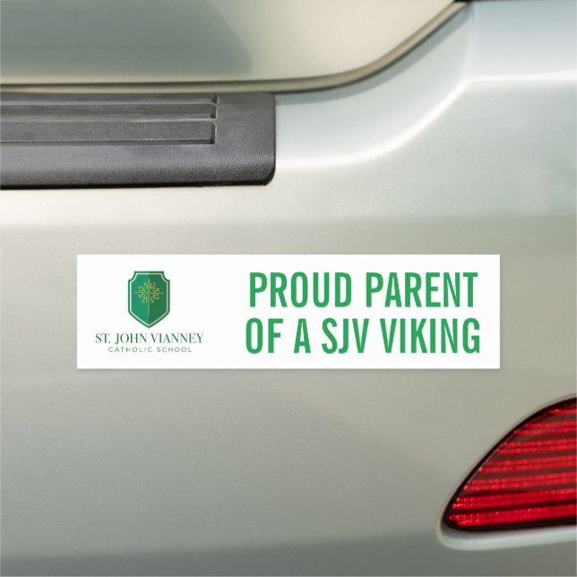 Proud SJV Parent Bumper Magnet (In Situ)