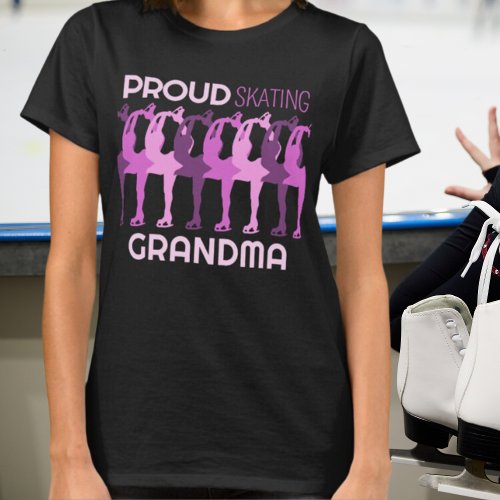 Proud Skating Grandma T_Shirt