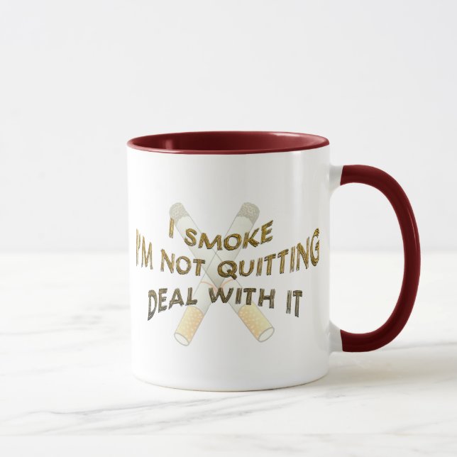 Proud Smoker's Mug (Right)