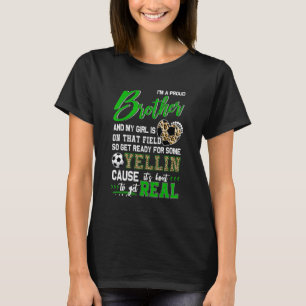 Proud Soccer Brother Soccer Family Matching T-Shirt