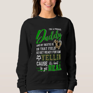 Proud Soccer Daddy Soccer Family Matching 2 Sweatshirt
