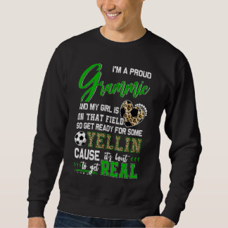 Proud Soccer Grammie Soccer Family Matching Sweatshirt