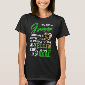 Proud Soccer Grammie Soccer Family Matching T-Shirt