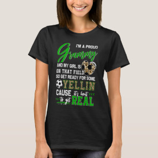 Proud Soccer Grammy Soccer Family Matching T-Shirt