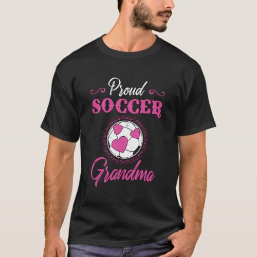 Proud Soccer Grandma T_Shirt