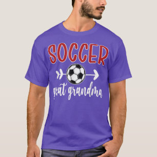 Proud Soccer Great Grandma Of A Soccer Player T-Sh T-Shirt