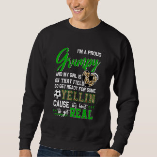 Proud Soccer Grumpy Soccer Family Matching Sweatshirt
